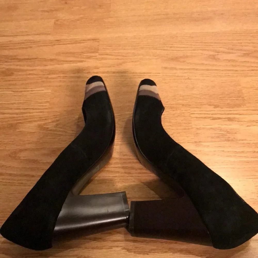 Missoni for Target Black Block Heels with zigzag 9